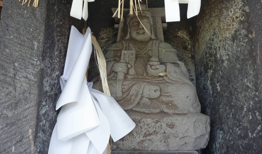島田の天部形仏像